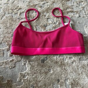 Off-White Vibrant Pink Training Top